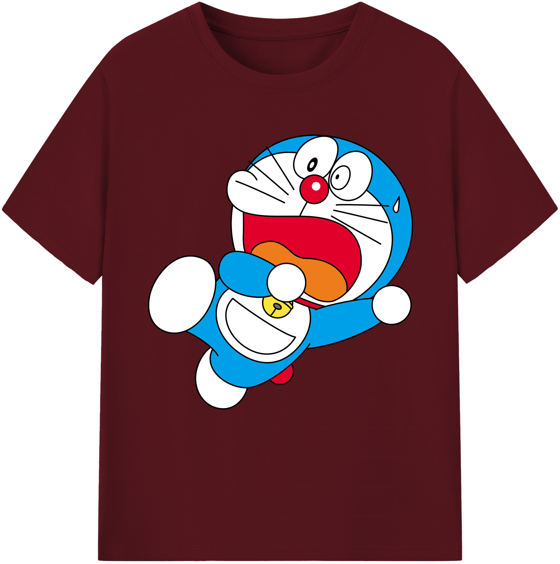 （画像用） ドラえもん Doraemon 綿100％半袖Tシャツ（フロントプリント）